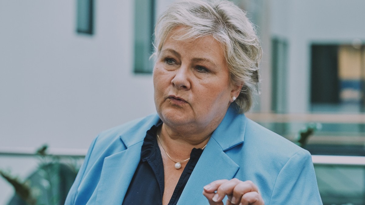 Erna Solberg kommenterer Stavanger-ordførerens avgang