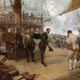 John Seymour Lucas / John Seymour Lucas The Surrender of Pedro de Valdés (commander of the Squadron of Andalusia) to Francis Drake aboard the Revenge during the attack of the Spanish Armada, 1588