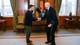 Foto: Fredrik Varfjell / NTB El rey Harald recibe a Volodomyr Zelenskyj en una audiencia en el Palacio