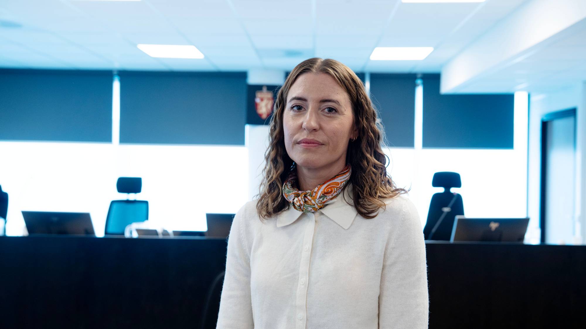 Ellen Maria Skjelsbæk er pressetalsperson for Equinor i Hordaland tingrett. 