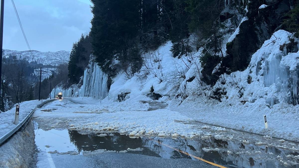 Kan gå skred i agderfjellet