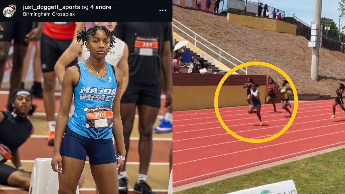 Ekspertene måper etter 14-åringens sensasjonsløp: – Som de beste i verden