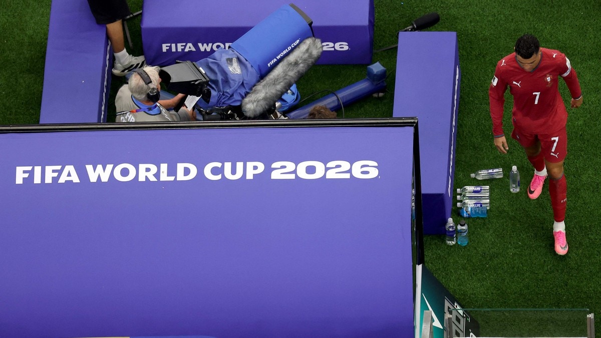 Her vandrer Cristiano Ronaldo ut av VM-historien – med en rekord ingen vil ha