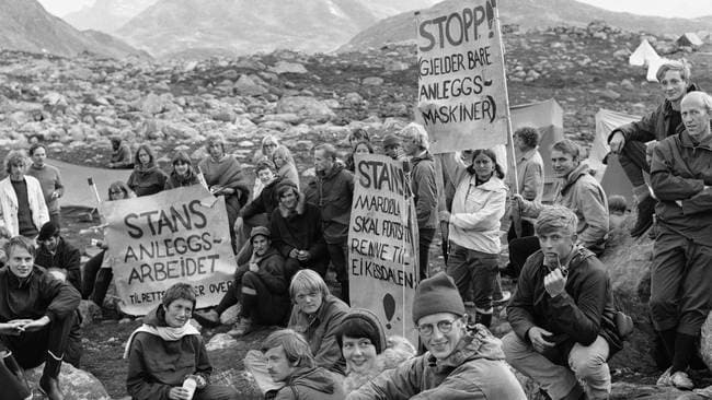 Operasjon Mardonius 40 år siden Mardøla-aksjonen – NRK Møre og Romsdal – Lokale nyheter, TV ...