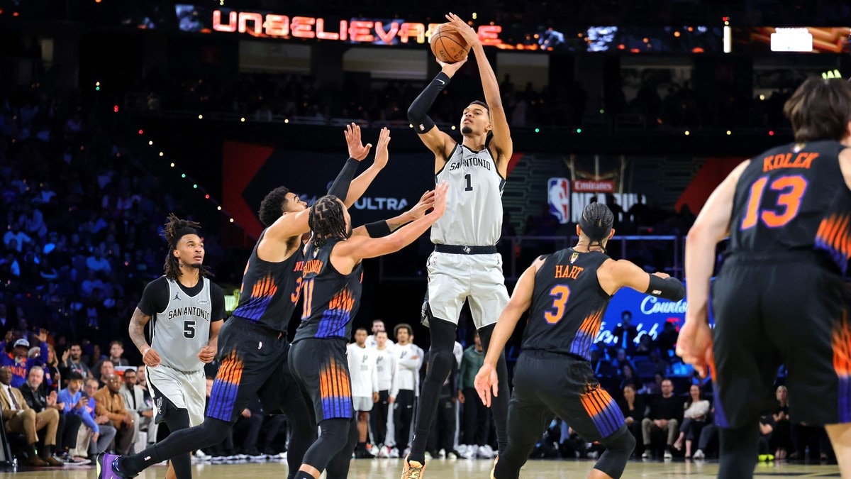 Knicks knuste Wembanyama og Spurs i NBA-ligacupfinalen
