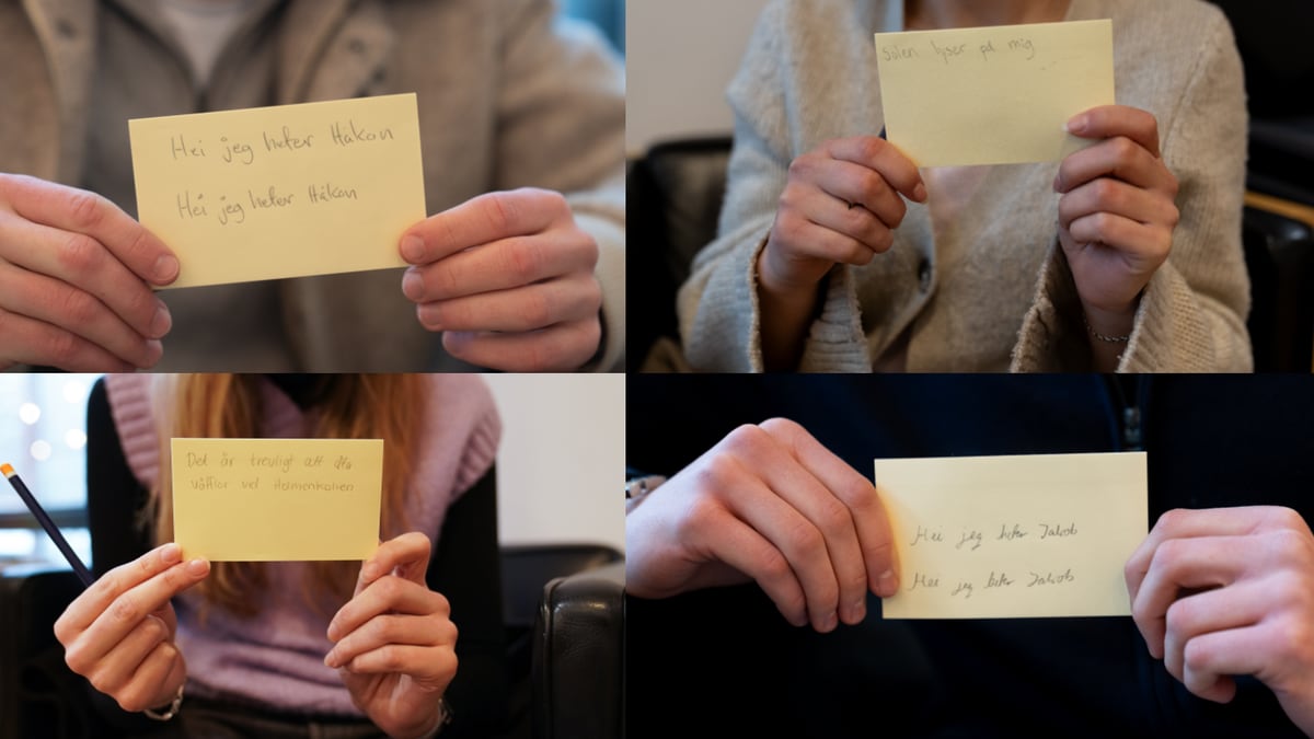 Kunsten å skrive for hånd