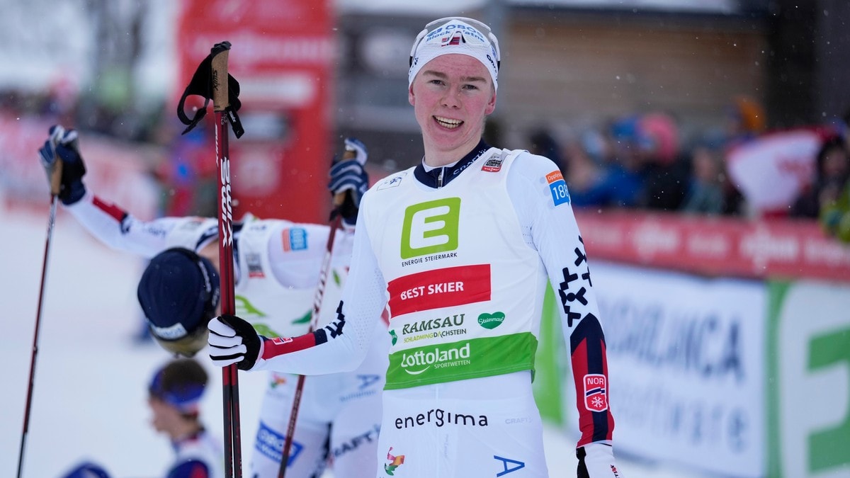 Oftebro sterkest i kombinertlangrennet i Ramsau