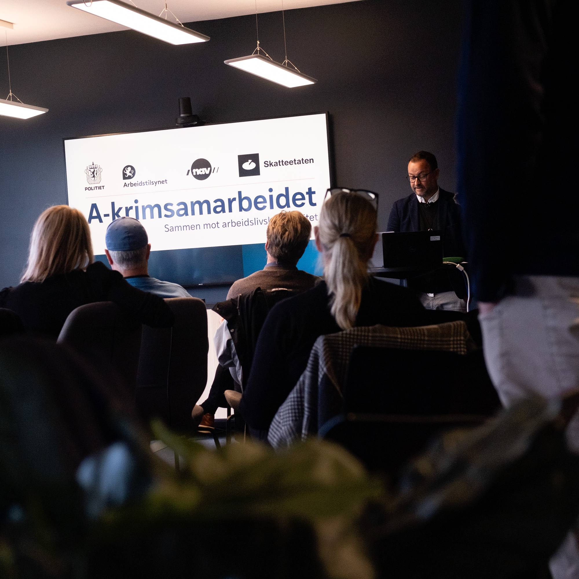 Bilde av forberedande møte Akrim-samarbeidet aksjon i Ålesund