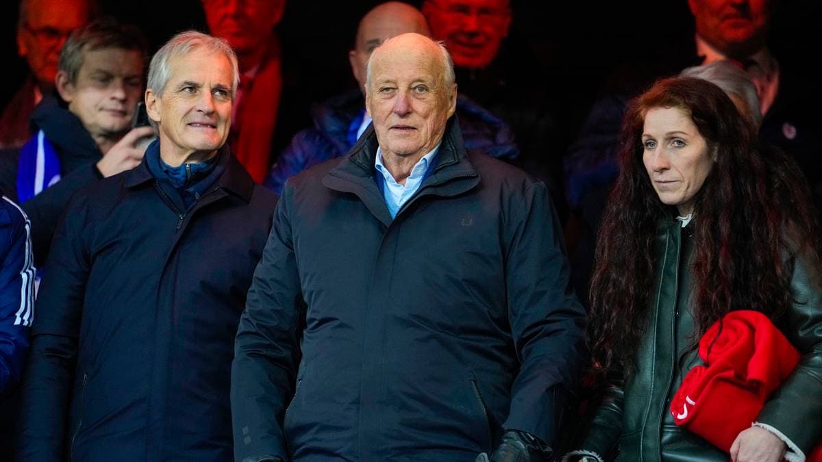 Kongen kommer for å se Glimt