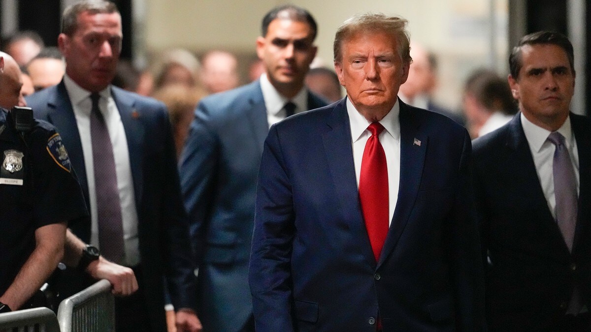 Hysjpengesaken: Trump blir stilt for retten