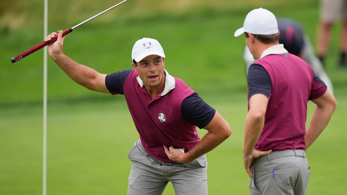 Viktor Hovland spiller med Robert MacIntyre – møter Schauffele og Cantlay