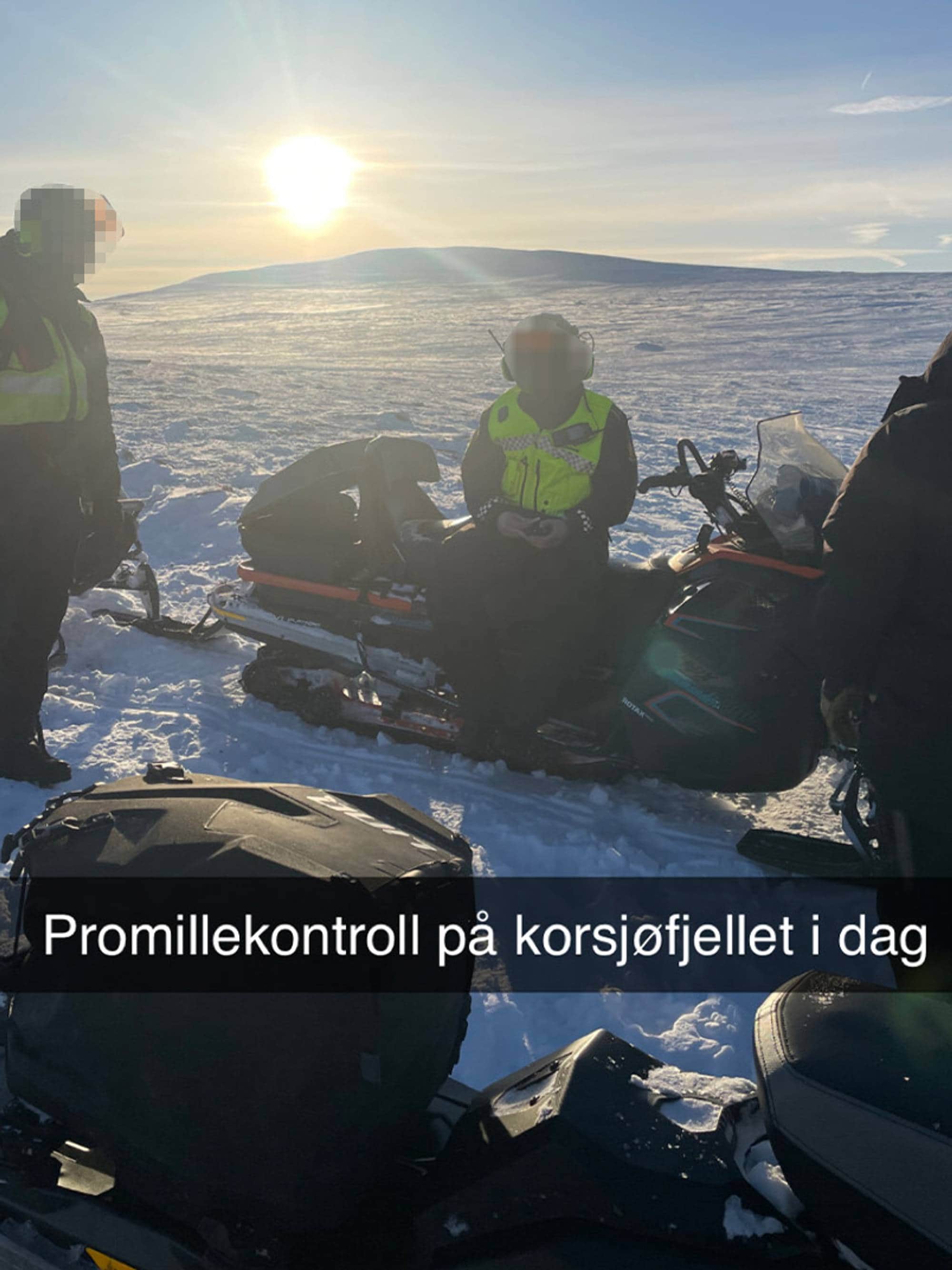 Sladdet bilde av kontroll