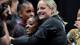 Photo: Associated Press Cécile Conquetto-Landi hugs her student Simone Biles.