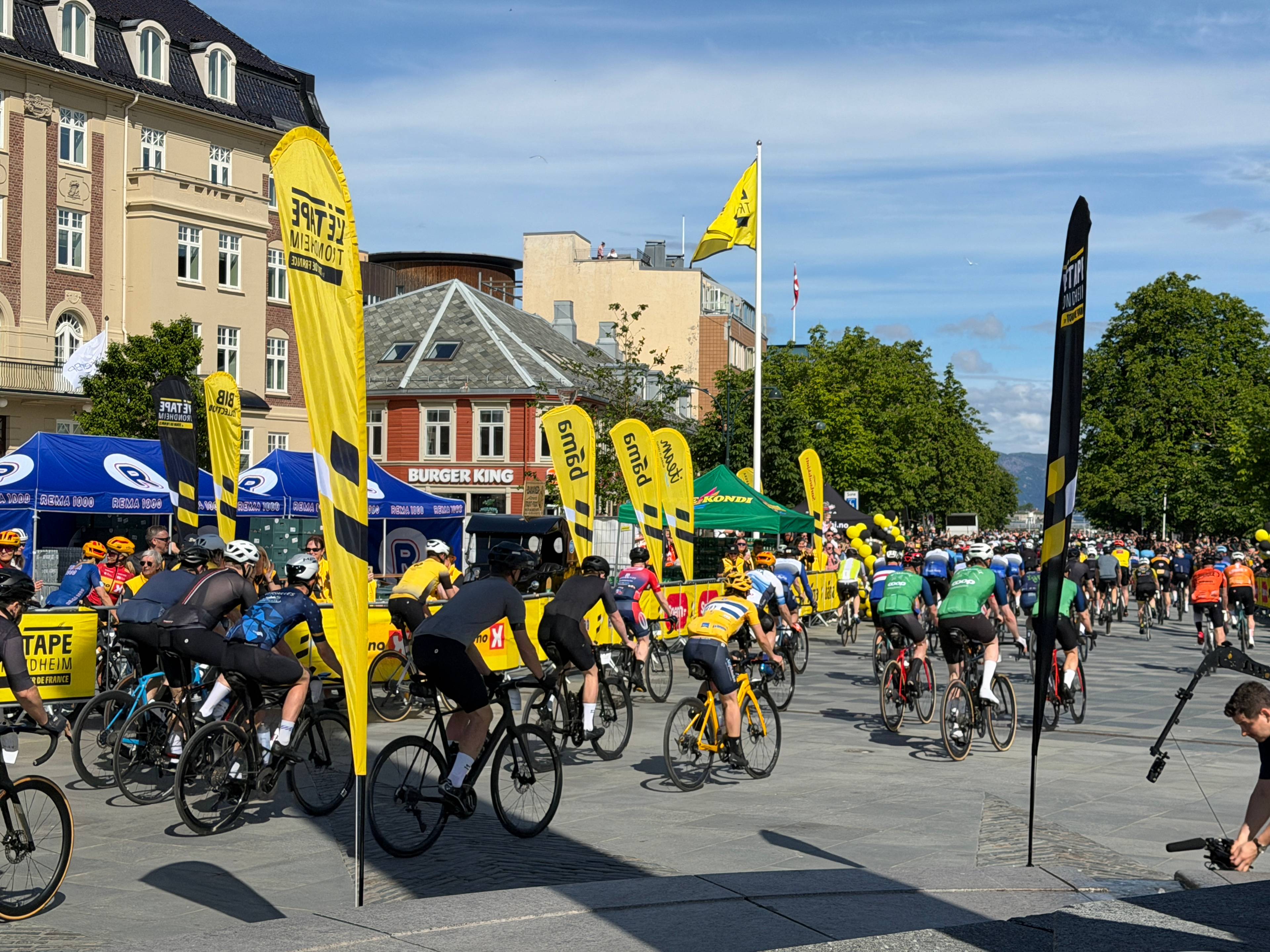 Syklister i Trondheim