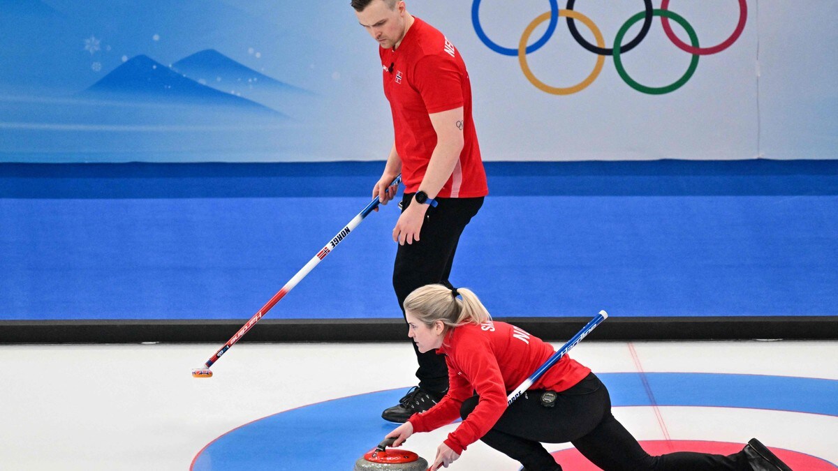 Curlingparet med ny seier – klare for semifinale