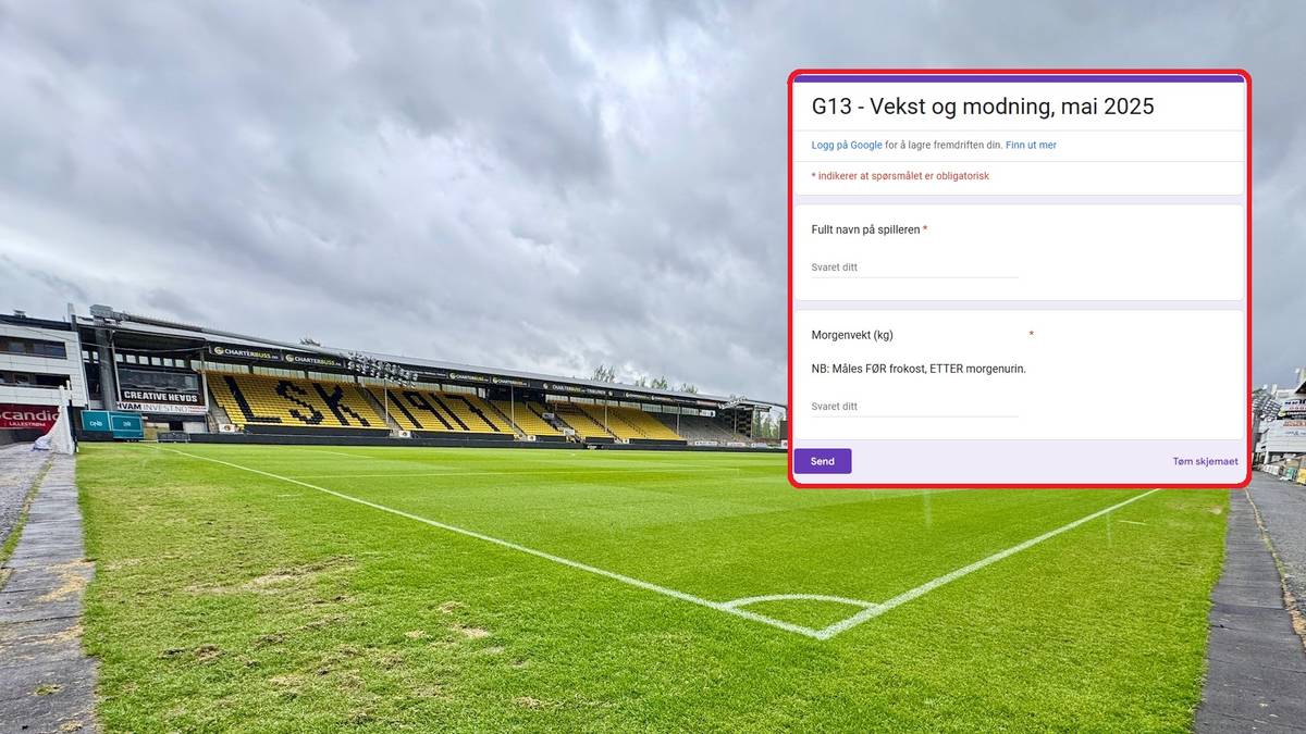 Norske fotballklubber ber 13-åringer veie seg: – Blir kvalm av å høre det