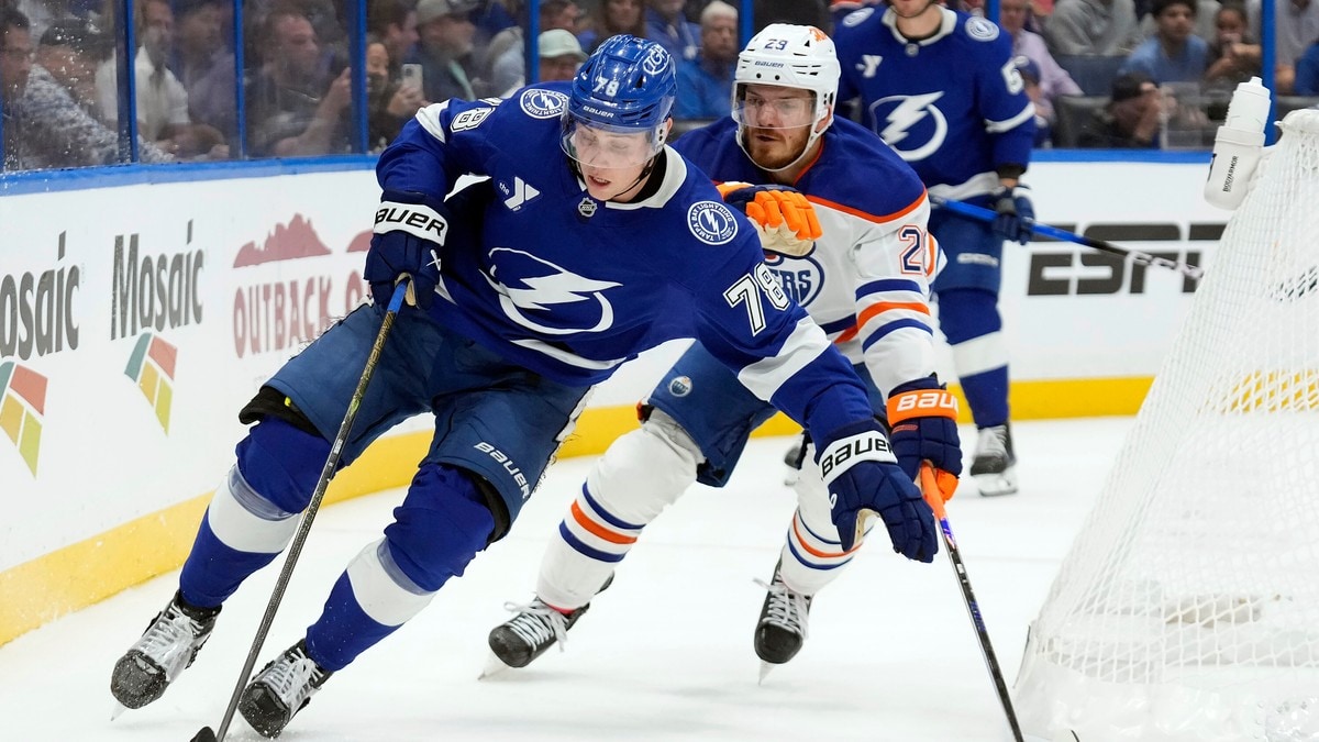 Lilleberg med assist da Lightning vant jevn NHL-kamp