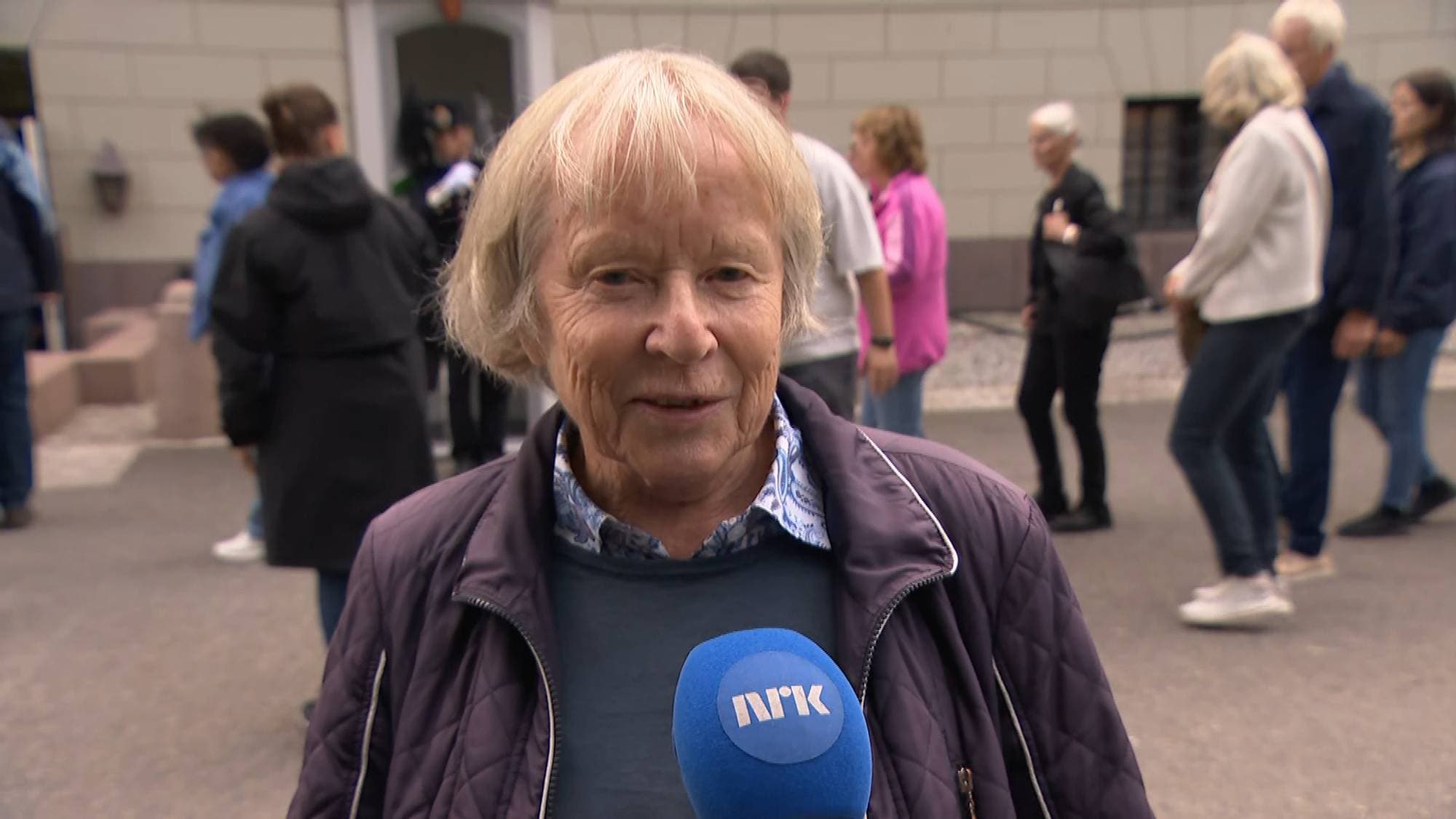 Portrett av en eldre kvinne