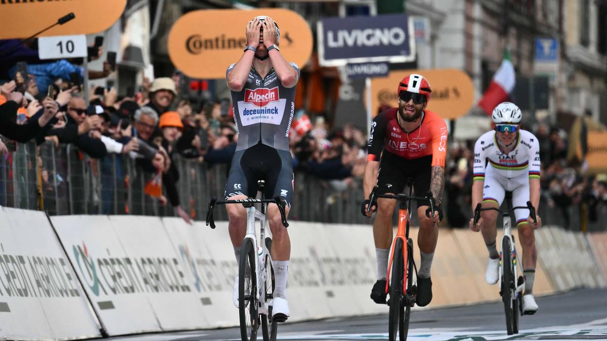 Knallsterk Van der Poel-seier i Italia – snøt Pogacar for ny monumentseier