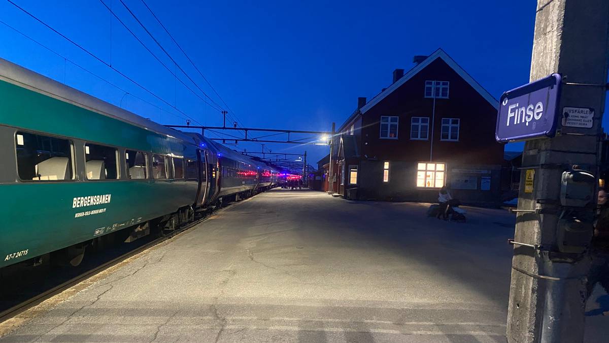 Røykutvikling i tog på Bergensbanen