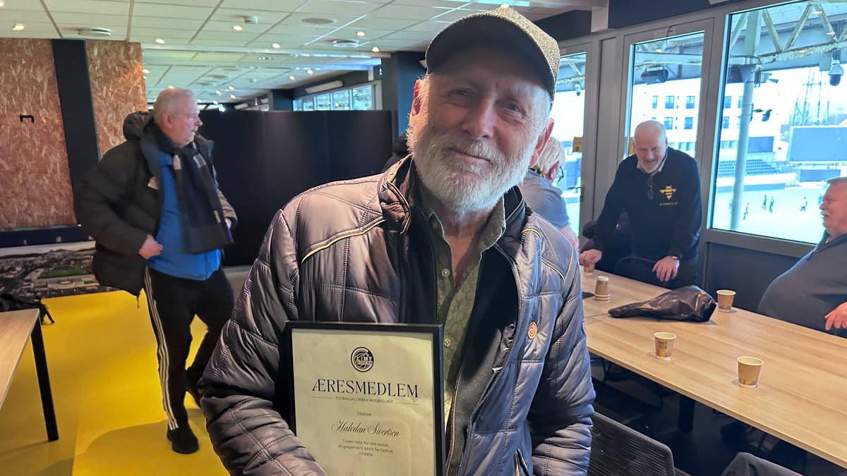 Utnevnt til æresmedlem i Bodø/Glimt