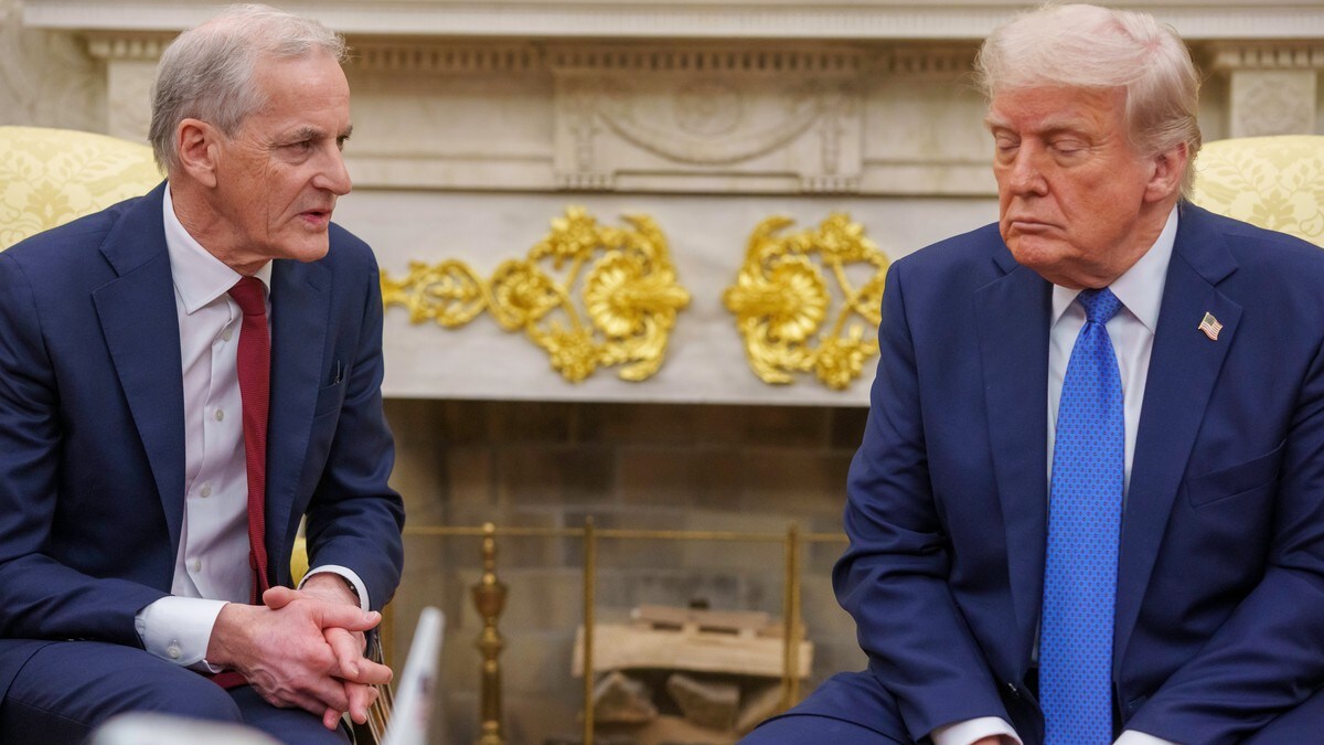 Støre i Davos: Uenig i Trumps anklager mot Nato-land