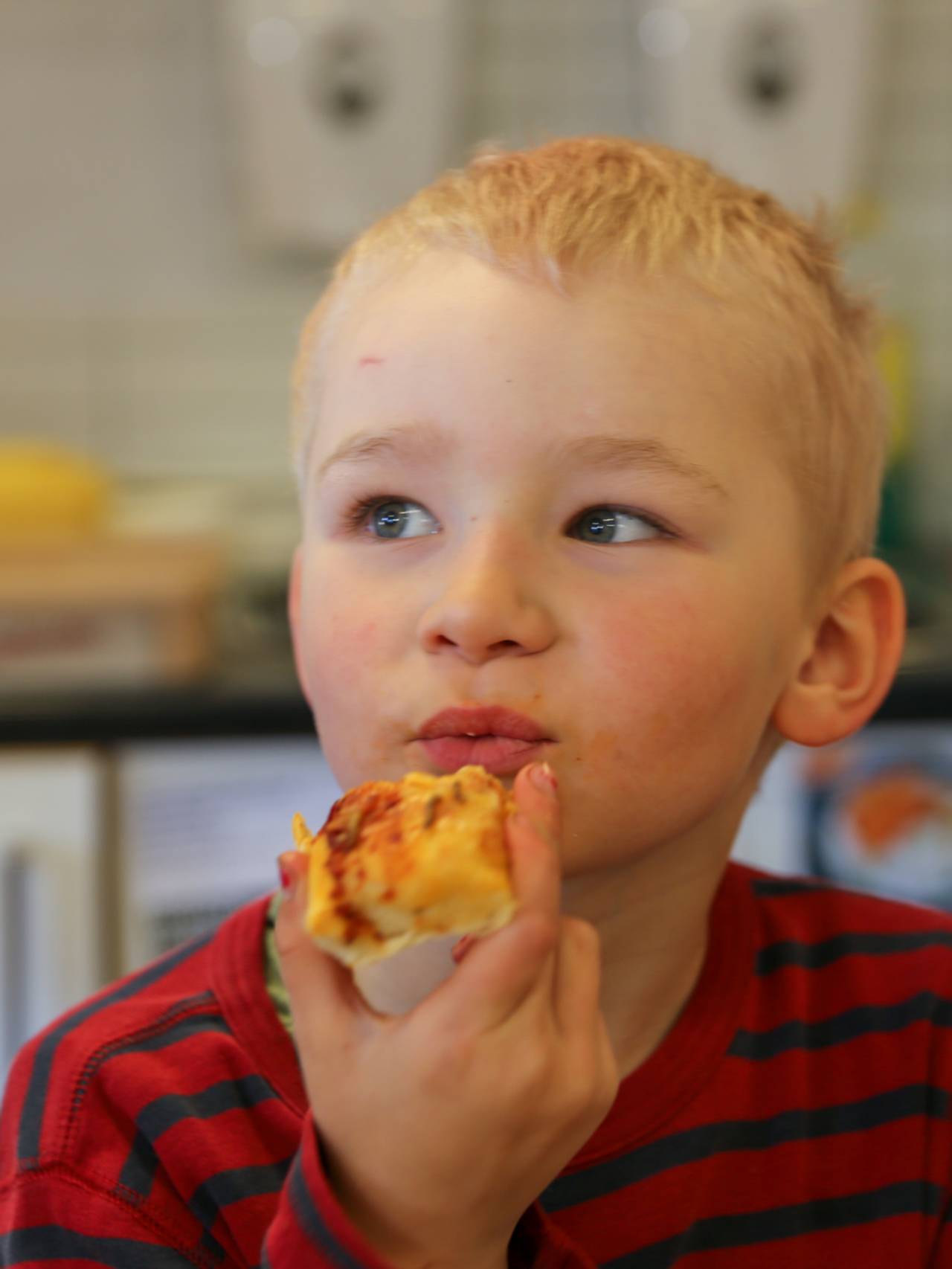 Et larvepizza