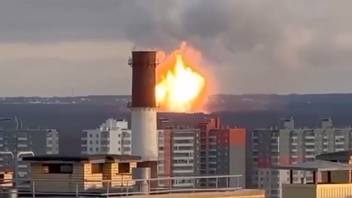 Russisk gassrørledning eksploderte