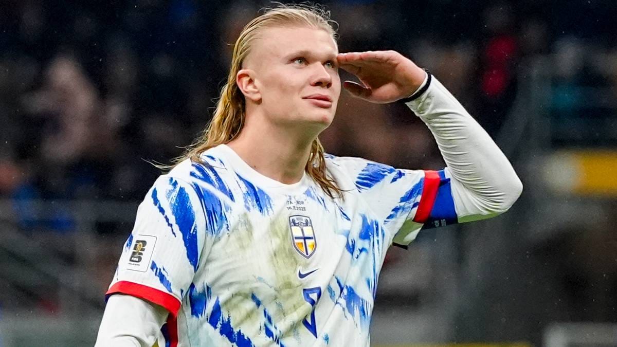 Haaland goes to Hollywood