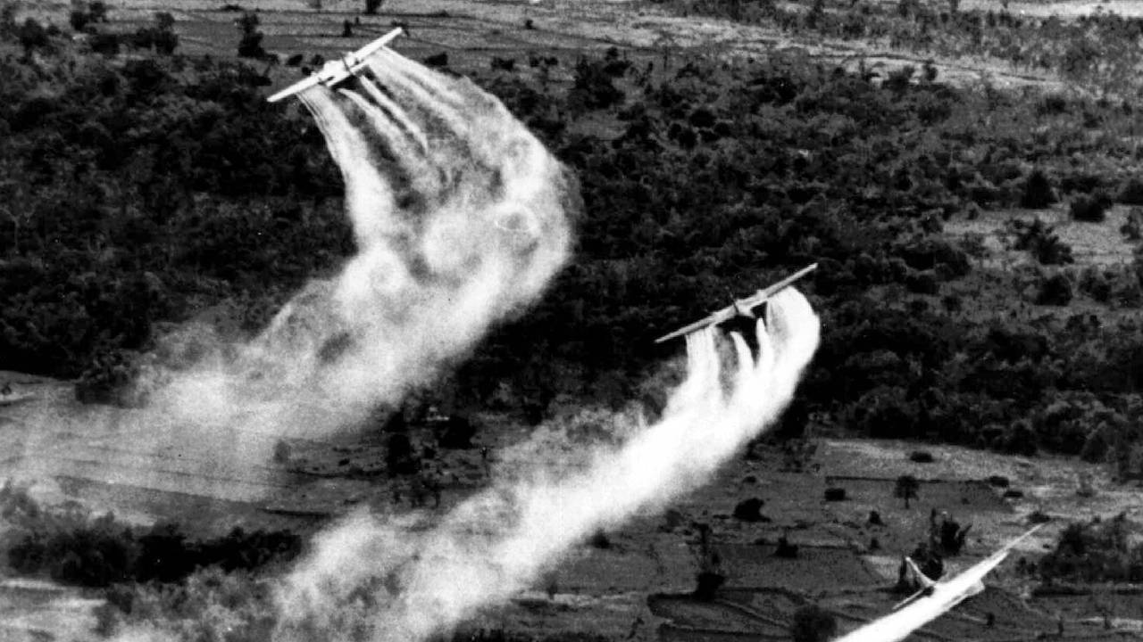 Vietnam-krigen og bruken av ugressmiddelet «Agent Orange».
