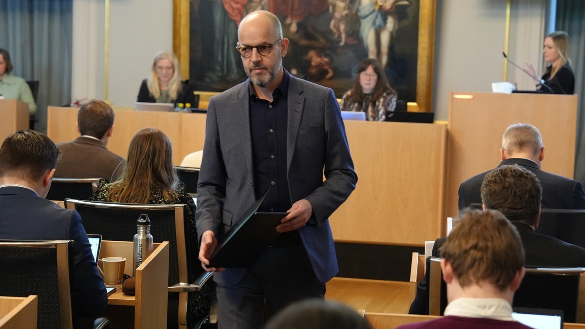 Eduardo "Doddo" Andersen (Ap) i Bergen bystyre FOTO: Leif Rune Løland/NRK