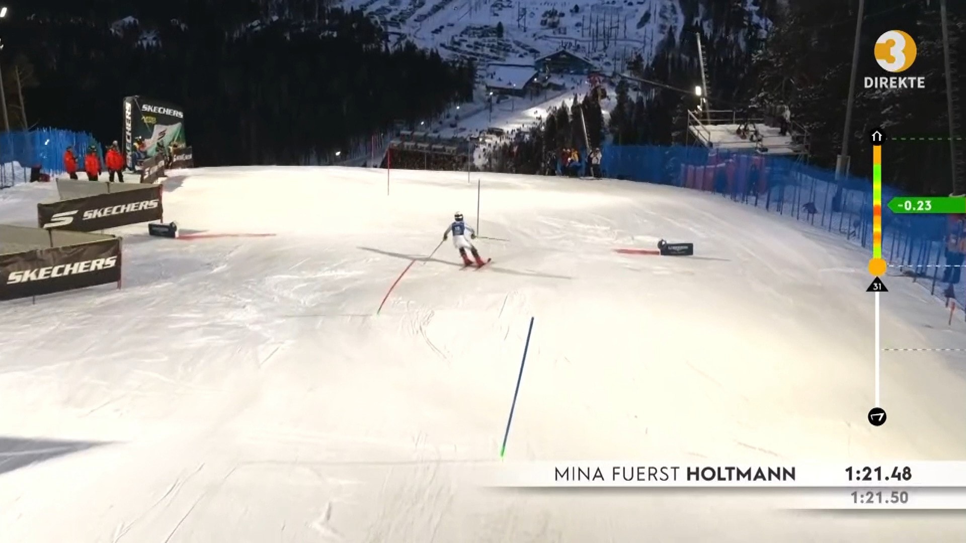 Mina Fürst Holtmann kjempet om pallplass – kjørte ut i finaleomgangen i Levi