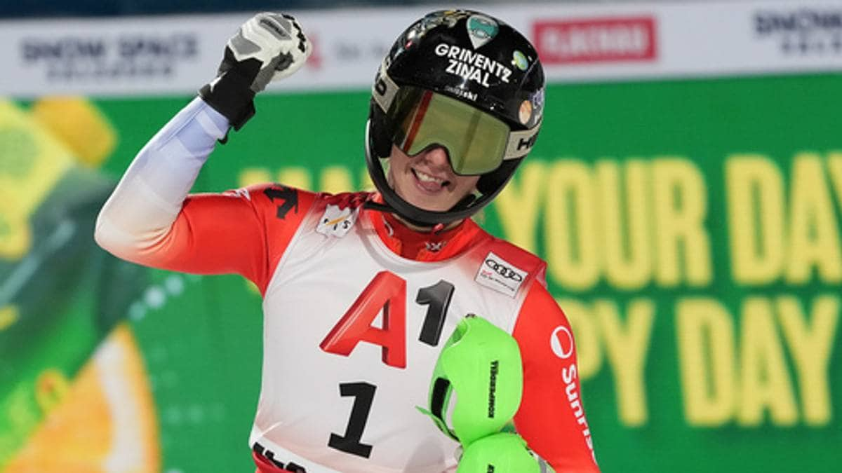 Camille Rast vant slalåmrennet i Flachau – Holtmann på 9.-plass