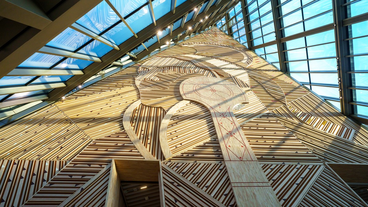 Samisk kunstverk på 16,3 millioner preger nytt regjeringskvartal