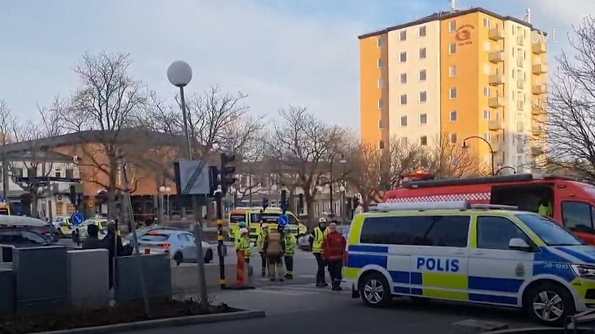 Angrep mot politisk arrangement i Stockholm