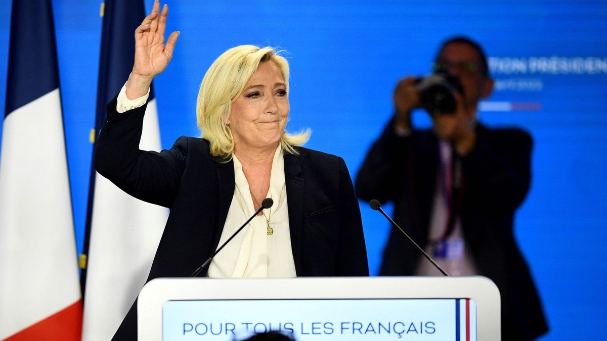 Frankrike: Nasjonal Samling får trolig ikke absolutt flertall, ifølge måling
