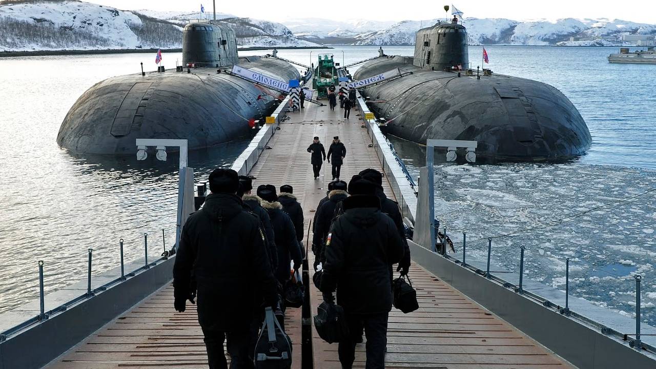 Russiske ubåter og russisk mannskap