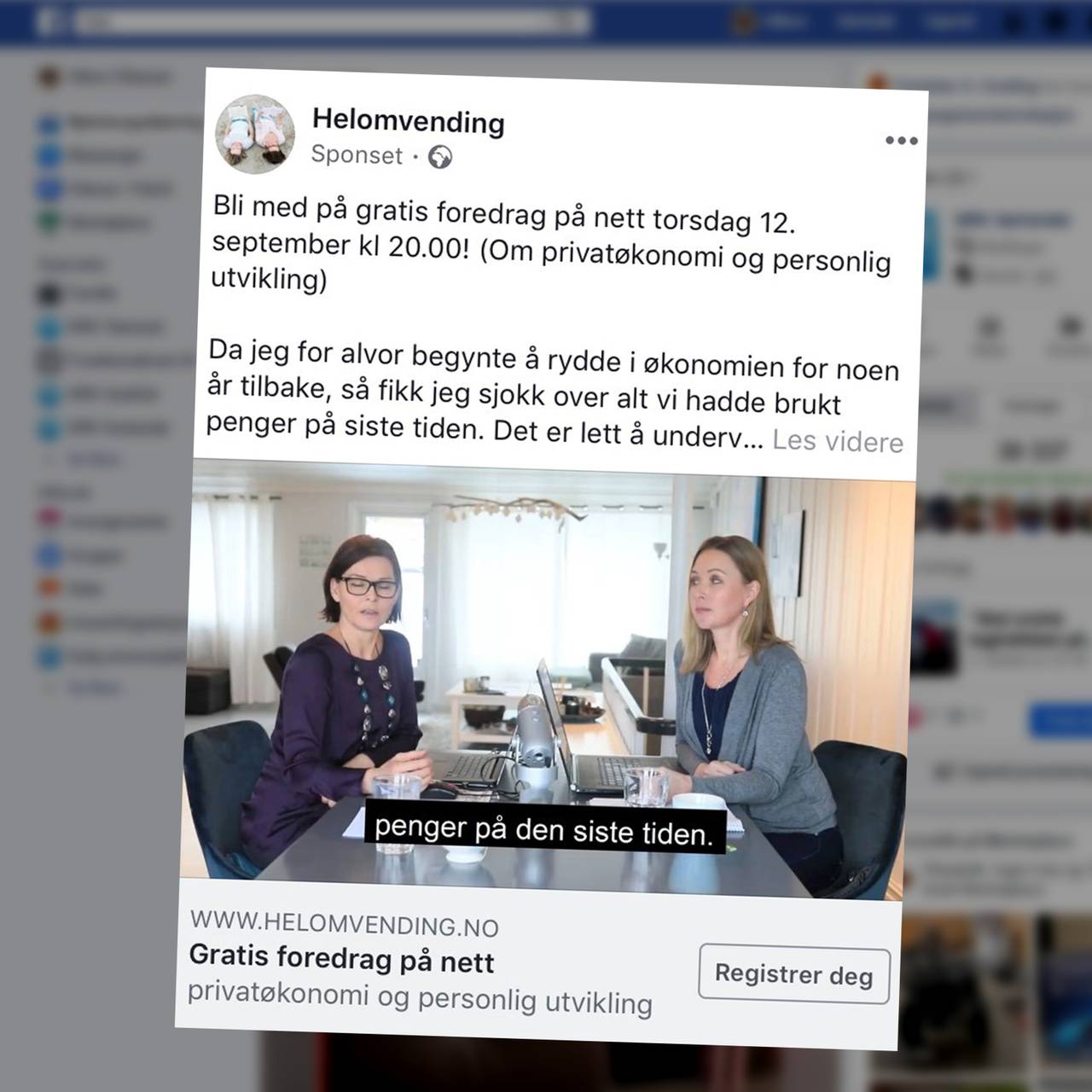 Helomvending webinar