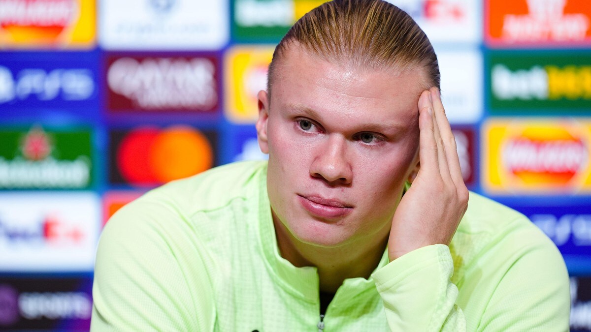 Haaland blåser av sammenlikning med Messi og Ronaldo: – Langt der i fra