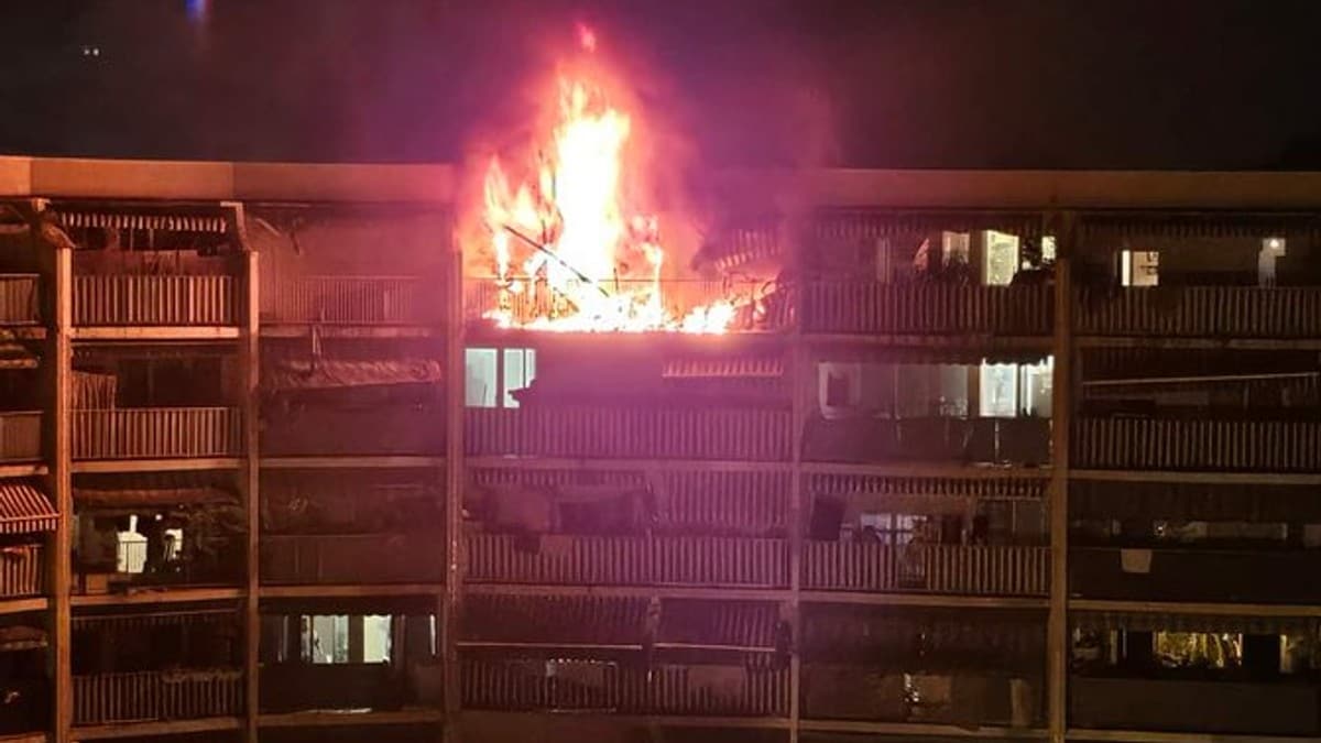 Brann i en boligblokk i Nice – minst sju døde
