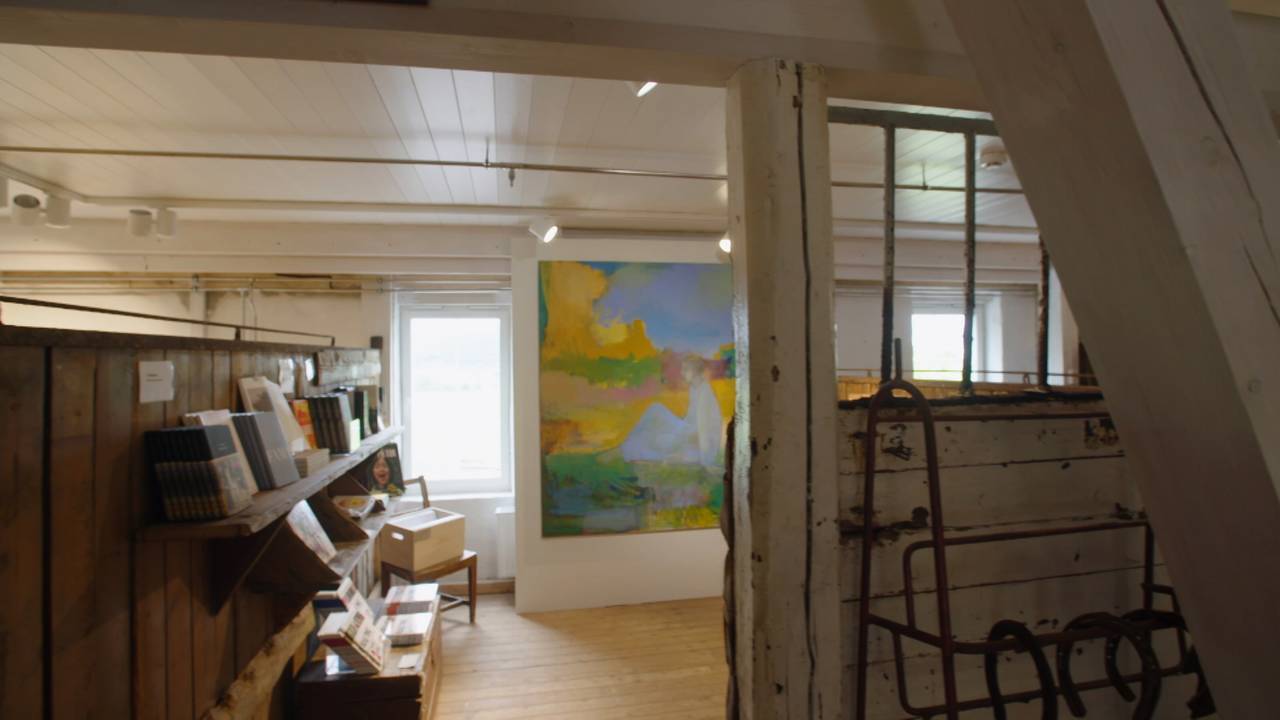 Glasslåven kunstsenter ombygget av Gaia arkitekter