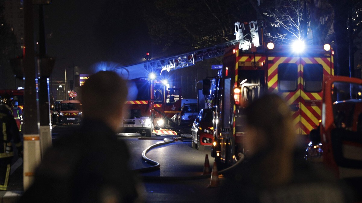 Stor brann i Paris