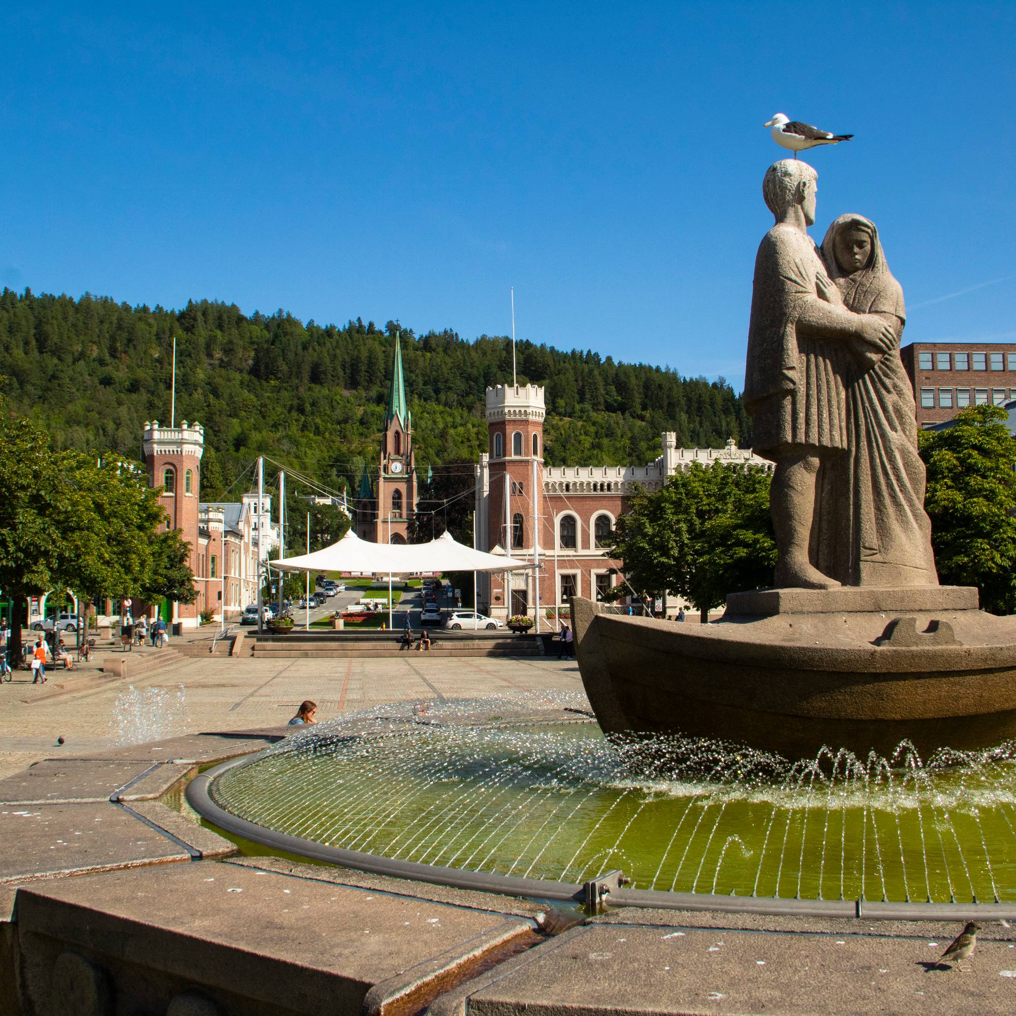 Bragernes torg i Drammen