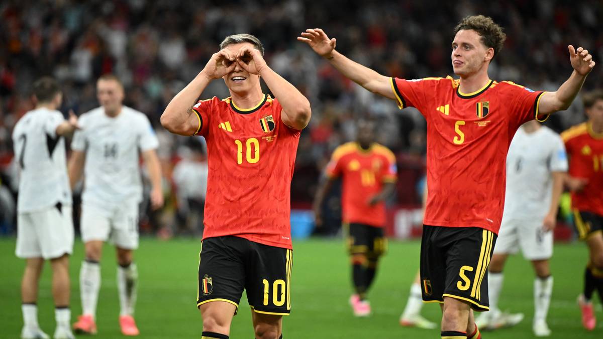 Belgia gruppevinner etter målfest
