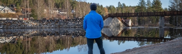 Politimannen som ble frifunnet i tingretten, men senere dømt i lagmannsretten for politivold på Kongsberg. Nå skal saken opp i Høyesterett.