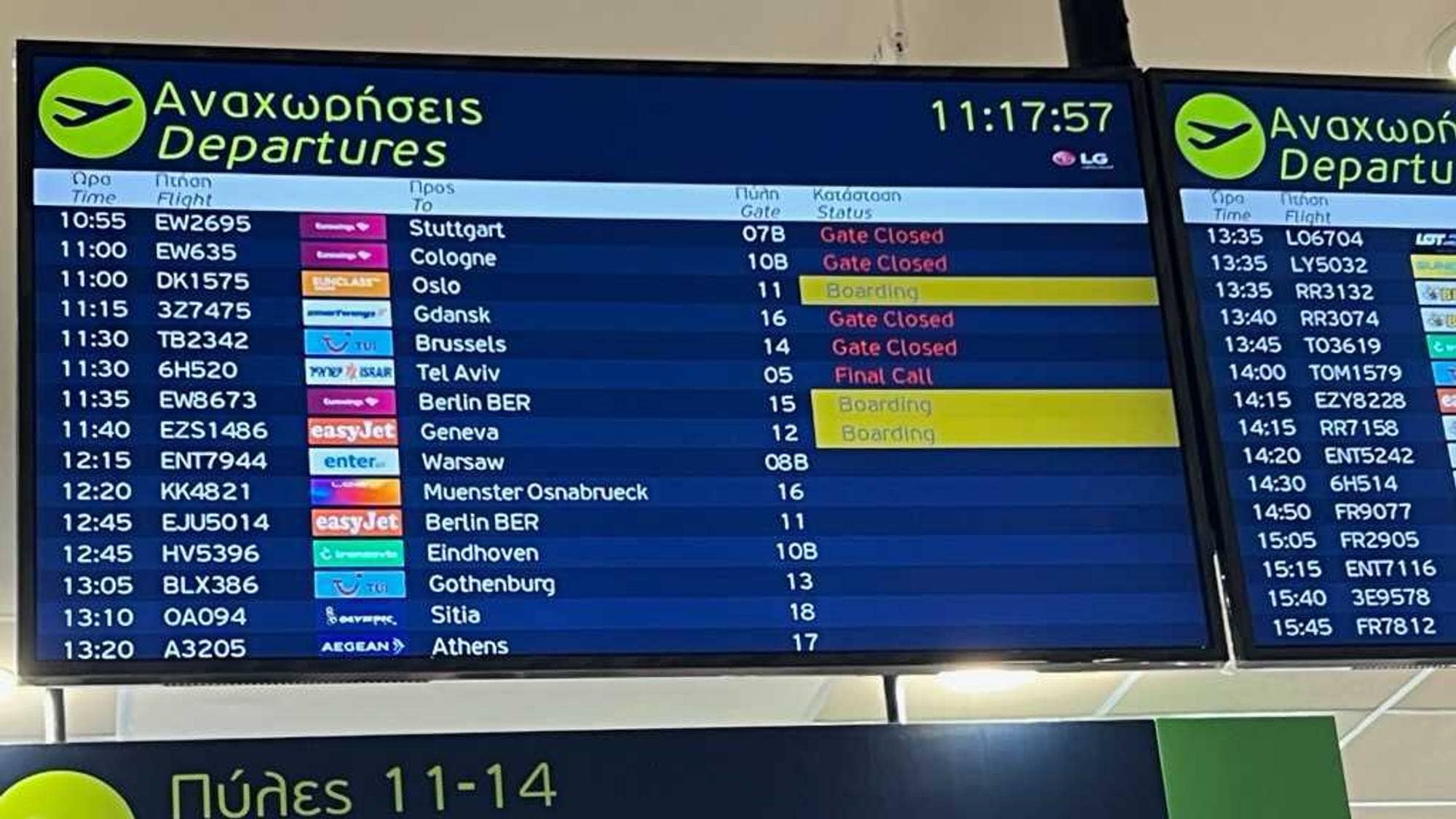Fleire hundre reisande har sidan onsdag vore stranda på Rhodos utan å kome seg heim til Noreg