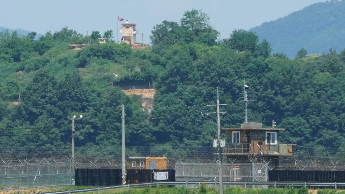 Sør-Korea skjøt varselskudd mot nord – hevder nordkoreanske soldater krenket grensen