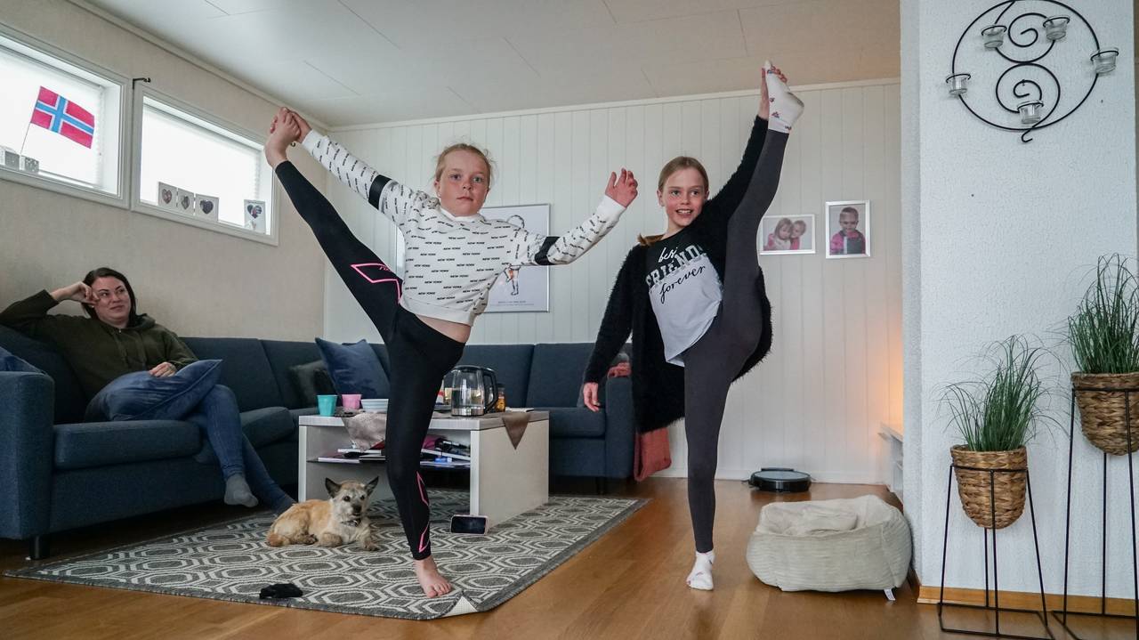 Mathea, Emilia og Malin
