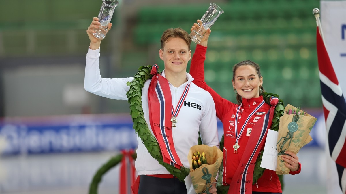 NM-gull i sprint til Bjørn Magnussen