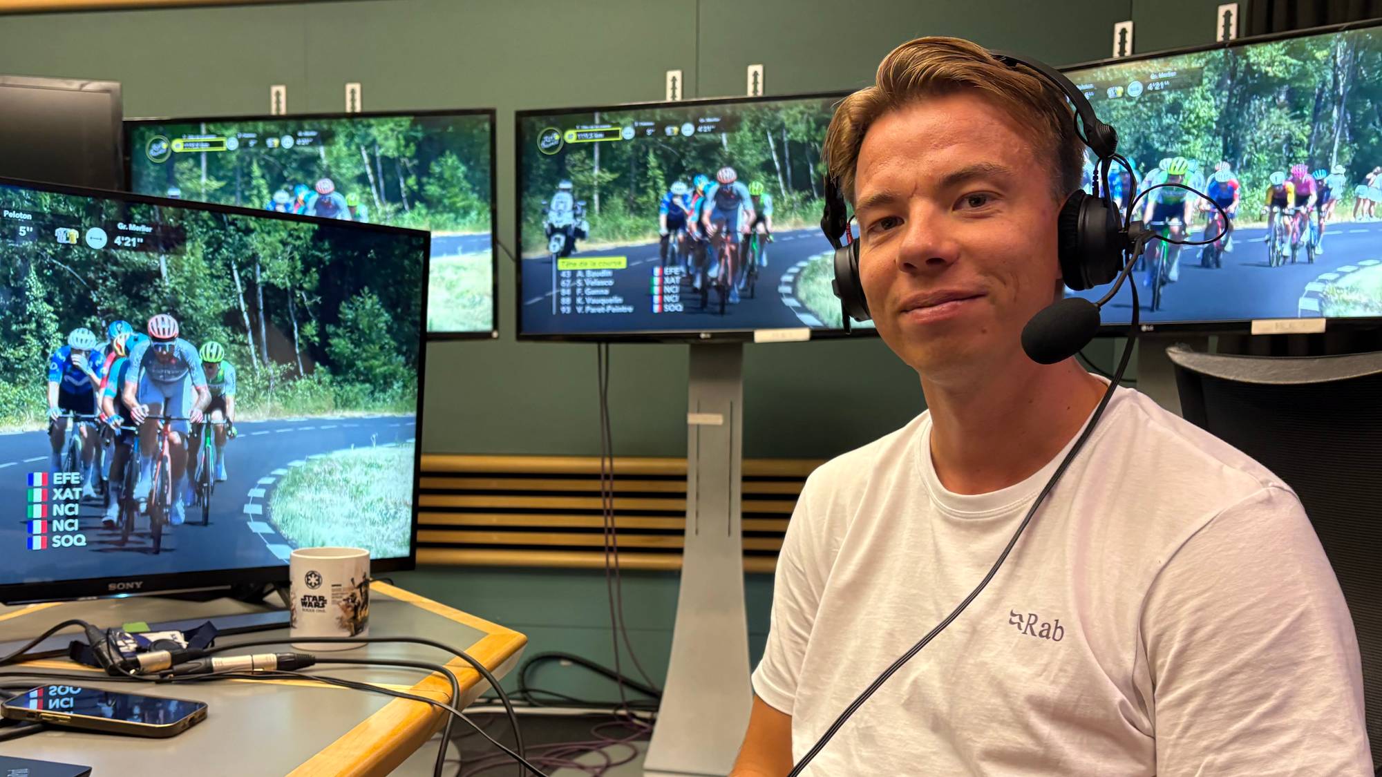 Øivind Lukkedal er NRKs sykkelekspert under Tour de France